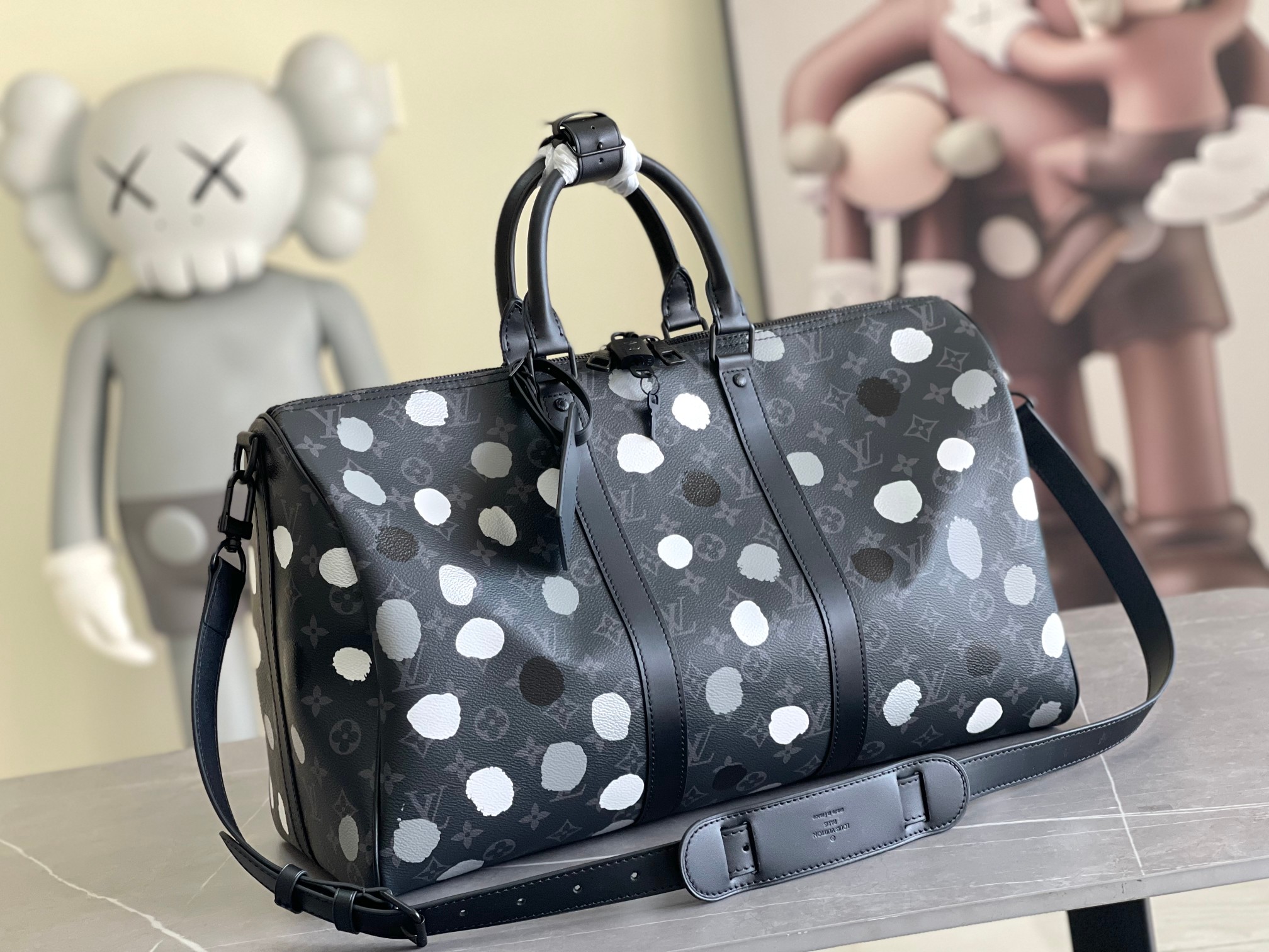 Louis Vuitton x Yayoi Kusama Monogram Eclipse M46400 Keepall 45 